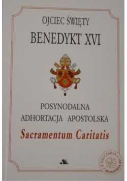 Ojciec Święty Benedykt XVI Posynodalna ahortacja apostolska