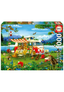 Puzzle 1000 Wakacje z kamperem
