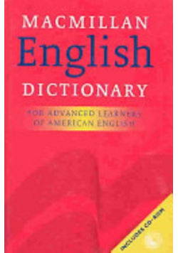 English dictionary for advanced learners of American English + CD ROM