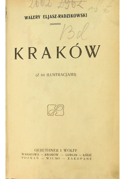 Kraków 1902 r.