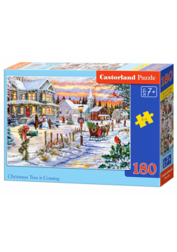 Puzzle 180 Christmas Tree is Coming B-018550