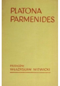 Platona Parmenides