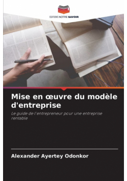Mise en œuvre du modèle d'entreprise