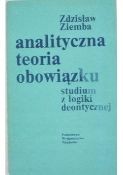 Analityczna teoria obowiązku
