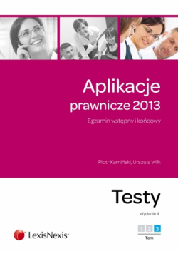Aplikacje prawnicze 2013: Testy t.3