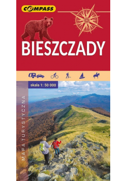 Bieszczady Mapa turystyczna 1:50 000