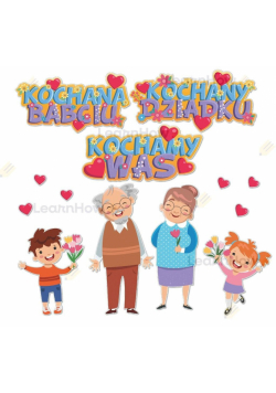 Dekoracje okolicznościowe - Dzień Babci i Dziadka