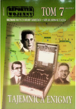 Reporter Wojenny Tom 7 Tajemnica Enigmy