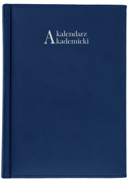 Kalendarz akademicki 2021/22 A5T Vivella granat