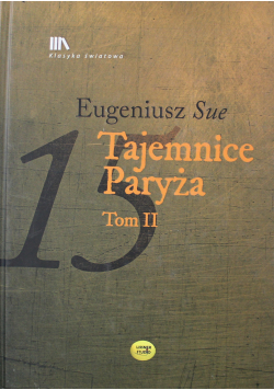 Tajemnice Paryża Tom 2 płyta CD