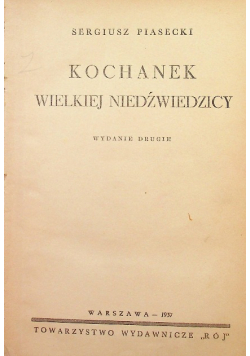 Kochanek Wielkiej Niedźwiedzicy 1937 r.