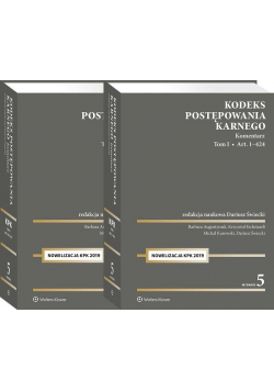 Kodeks postępowania karnego. Komentarz T.1-2