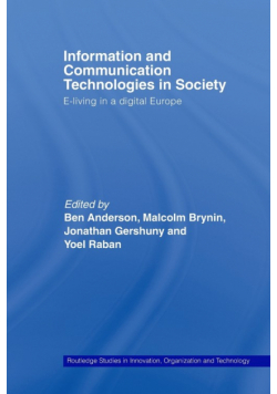 Information and Communications Technologies in Society