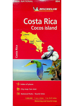 Mapa Costa Rica 804