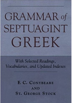 Grammar of septuagint Greek