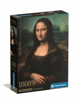 Puzzle 1000 Museum Leonardo - Gioconda