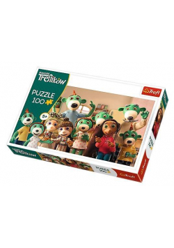 Puzzle 100 Rodzina Treflików TREFL