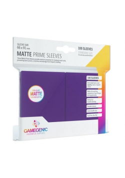 Gamegenic: Matte Prime CCG Sleeves 66x91mm Purple