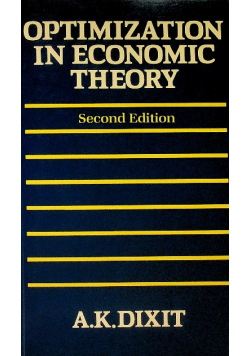 Optimization in Economic Theory