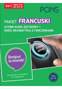 Pakiet: Farncuski 2w1 Kurs + gramatyka PONS