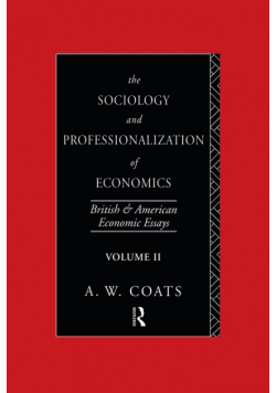 The Sociology and Professionalization of Economics