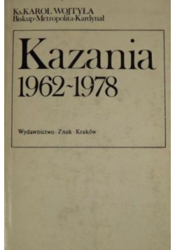 Kazania 1962 1978