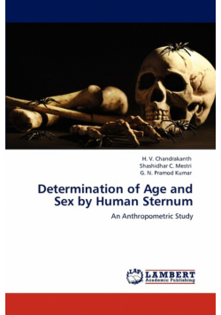 Determination of Age and Sex by Human Sternum