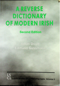 A reverse dictionary of modern irish