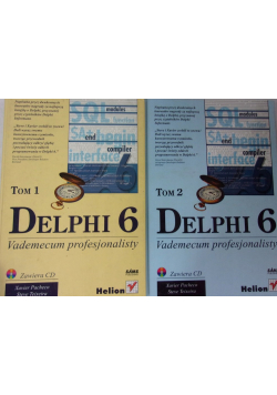 Delphi 6 Tom I i II z płytami