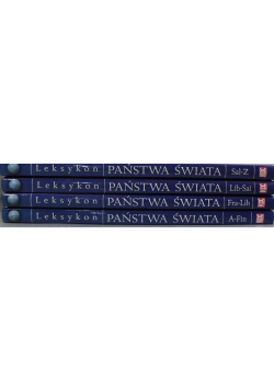 Państwa świata Tom 1 do 4