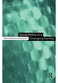 Social Policy in a Changing Society