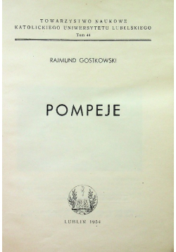 Pompeje