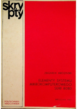 Elementy systemu mikrokomputerowego