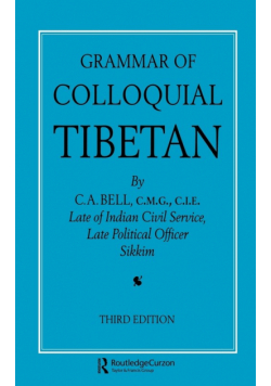 Grammar of Colloquial Tibetan