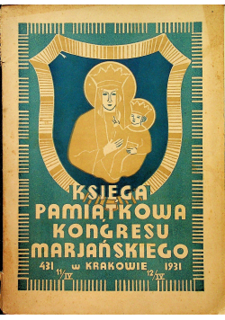 Księga pamiątkowa kongresu Marjańskiego 1931 r.