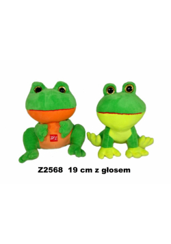 Żaba z głosem 19cm MIX