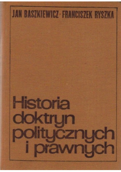 Historia doktryn politycznych i prawnych