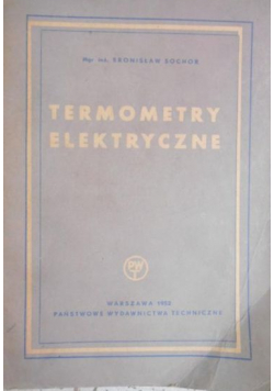 Termometry elektryczne