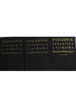 Poradnik inżyniera i technika budowlanego