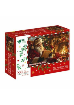 Puzzle drewniane Christmas Santa Claus