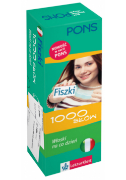 Fiszki 1000 słów Włoski na co dzień