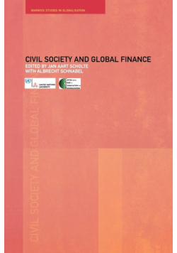 Civil Society and Global Finance