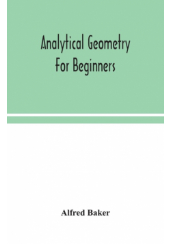 Analytical geometry for beginners
