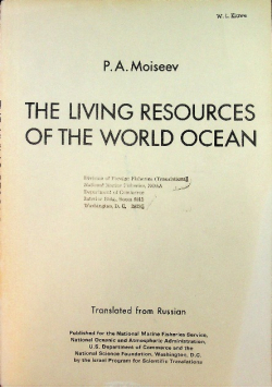 The Living Resources of the World Ocean