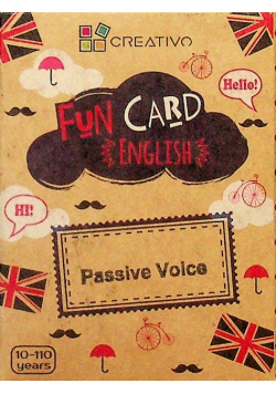 Fun Card English Passive Voice
