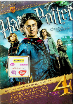 Harry Potter Czara Ognia Edycja kolekcjonerska 3 płytowa płyta DVD NOWA