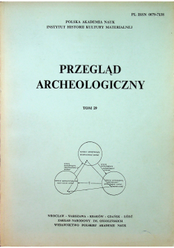 Przegląd archeologiczny tom 29