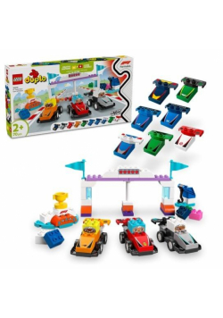LEGO(R) DUPLO 10445 (3szt) Bolidy i kierowcy F1