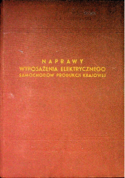 Naprawy wyposażenia elektrycznego samochodów produkcji krajowej