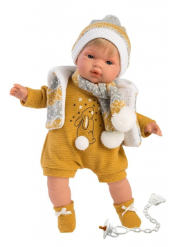 Lalka 38557 Sasza płącząca chłopiec 38cm